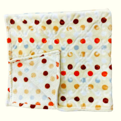 Polka Dot Cozy Kids Throws & Blankets